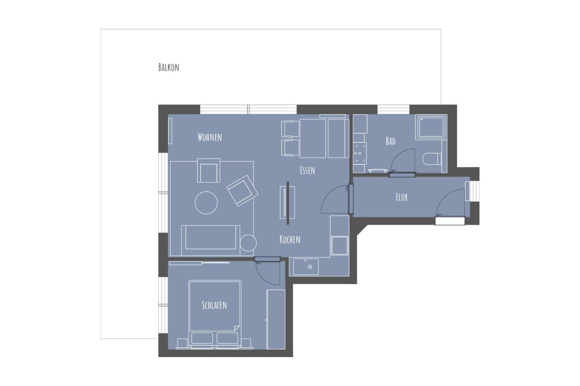 Apartmenthaus B3 Norderney Bilik gambar