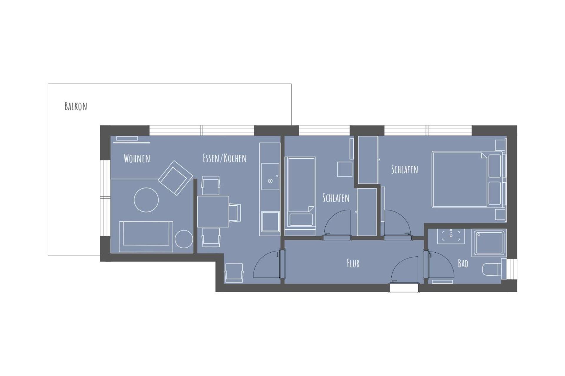Apartmenthaus B3 Norderney Bilik gambar